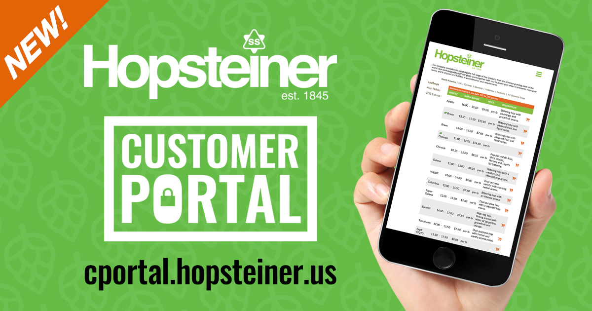 Hopsteiner Customer Portal